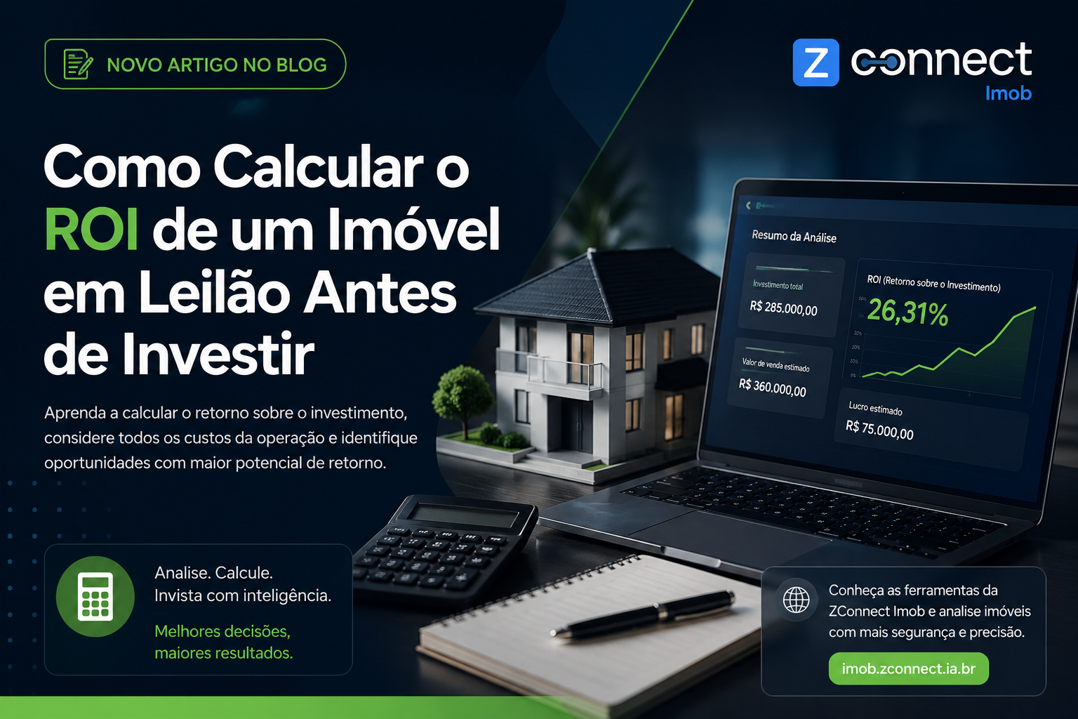 Como Calcular o ROI de um Imóvel em Leilão Antes de Investir